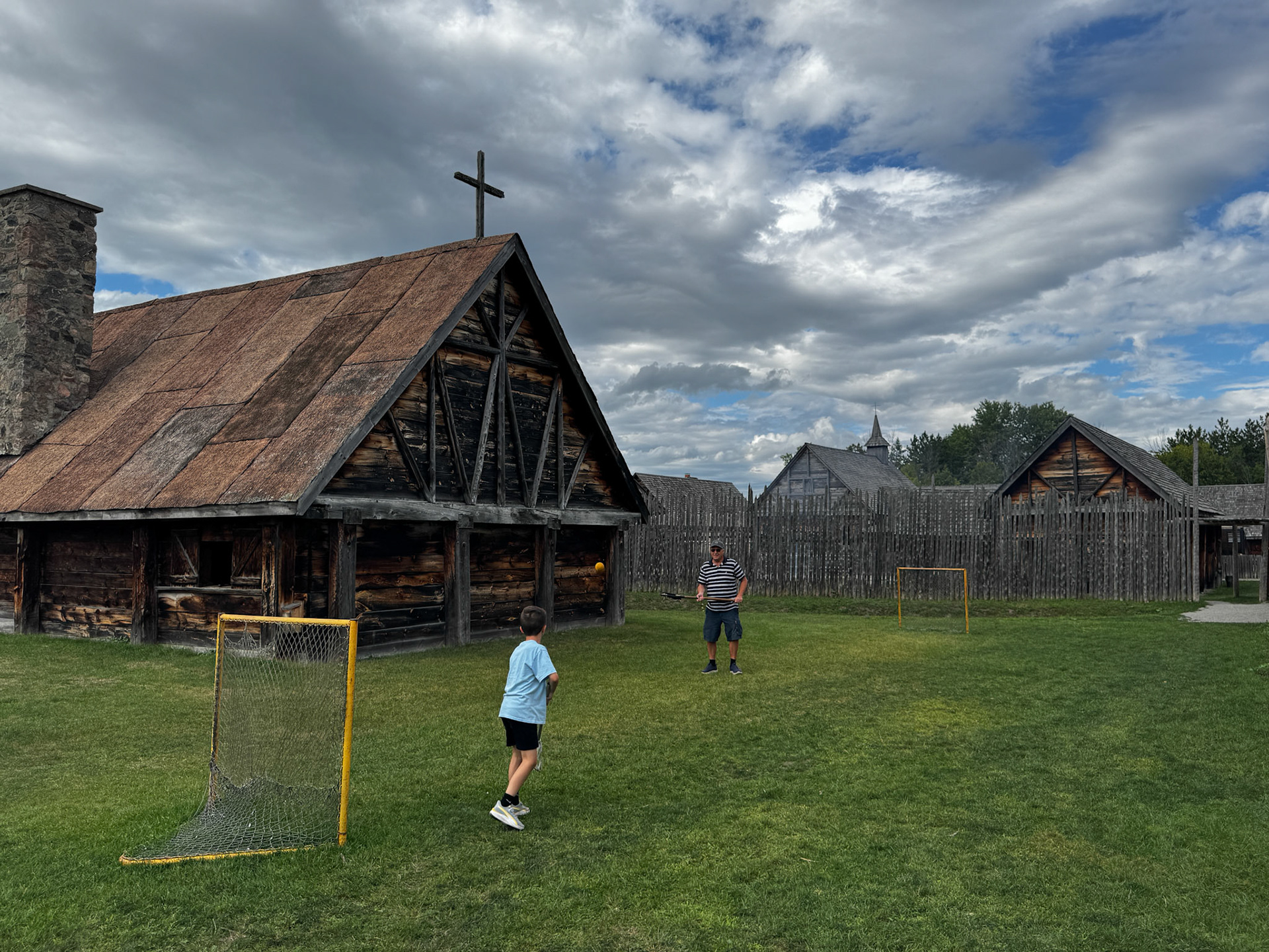 We spent a memorable day touring Sainte-Marie among the Hurons in Midland, Ontario