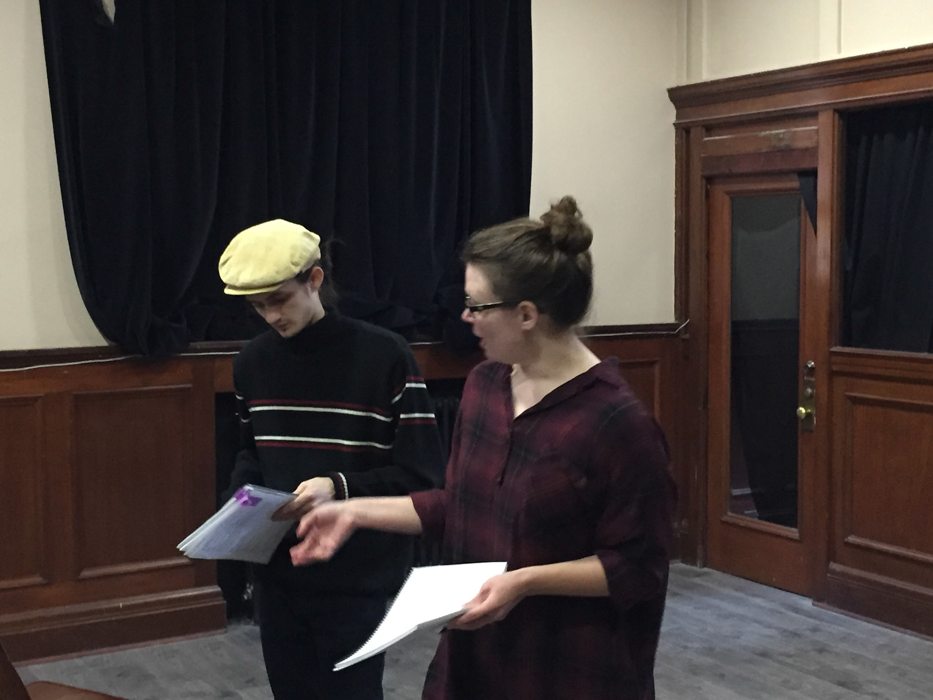 Twelfth Night Rehearsal - March 19, 2017