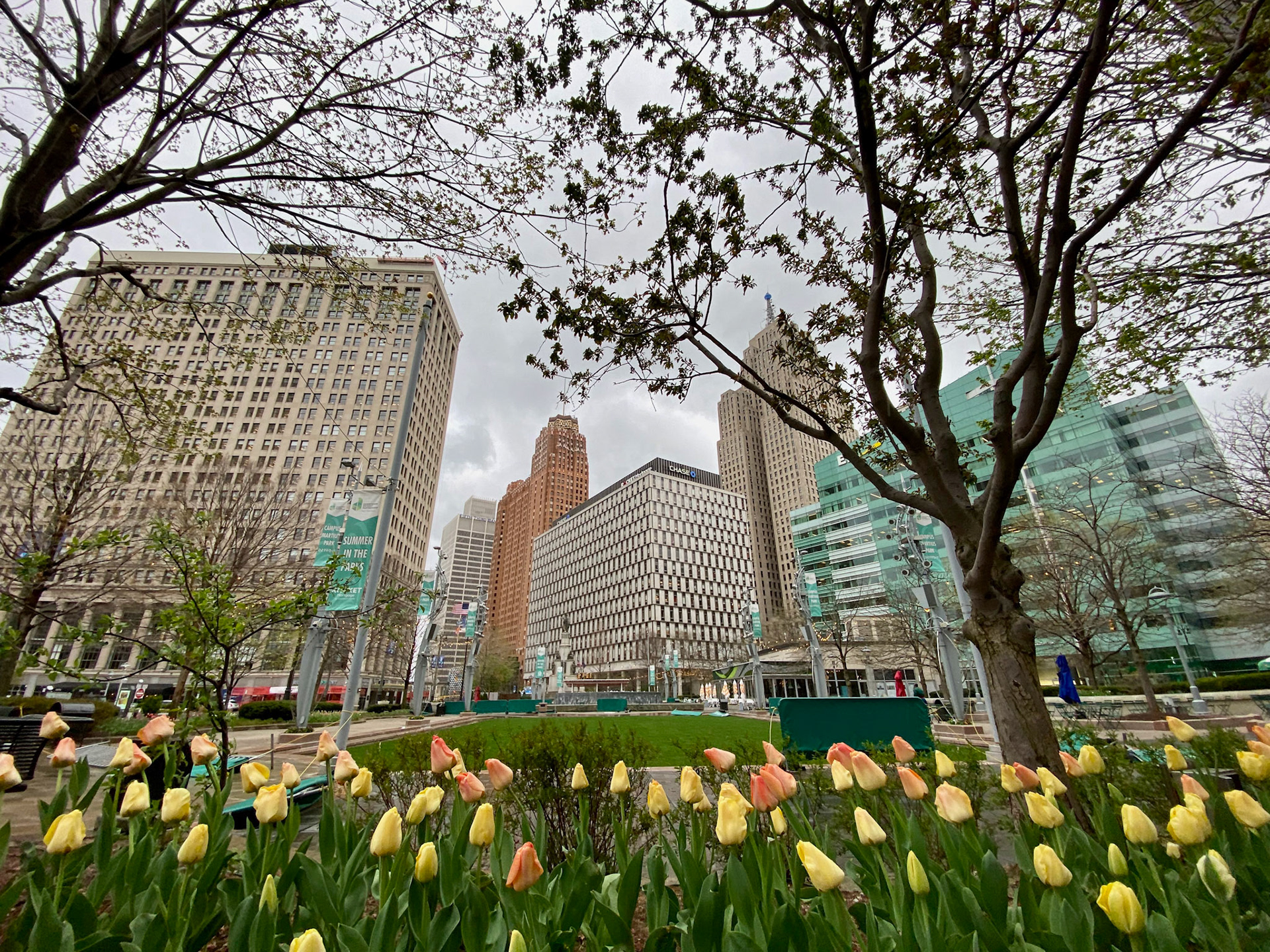 Downtown Detroit - April 2023