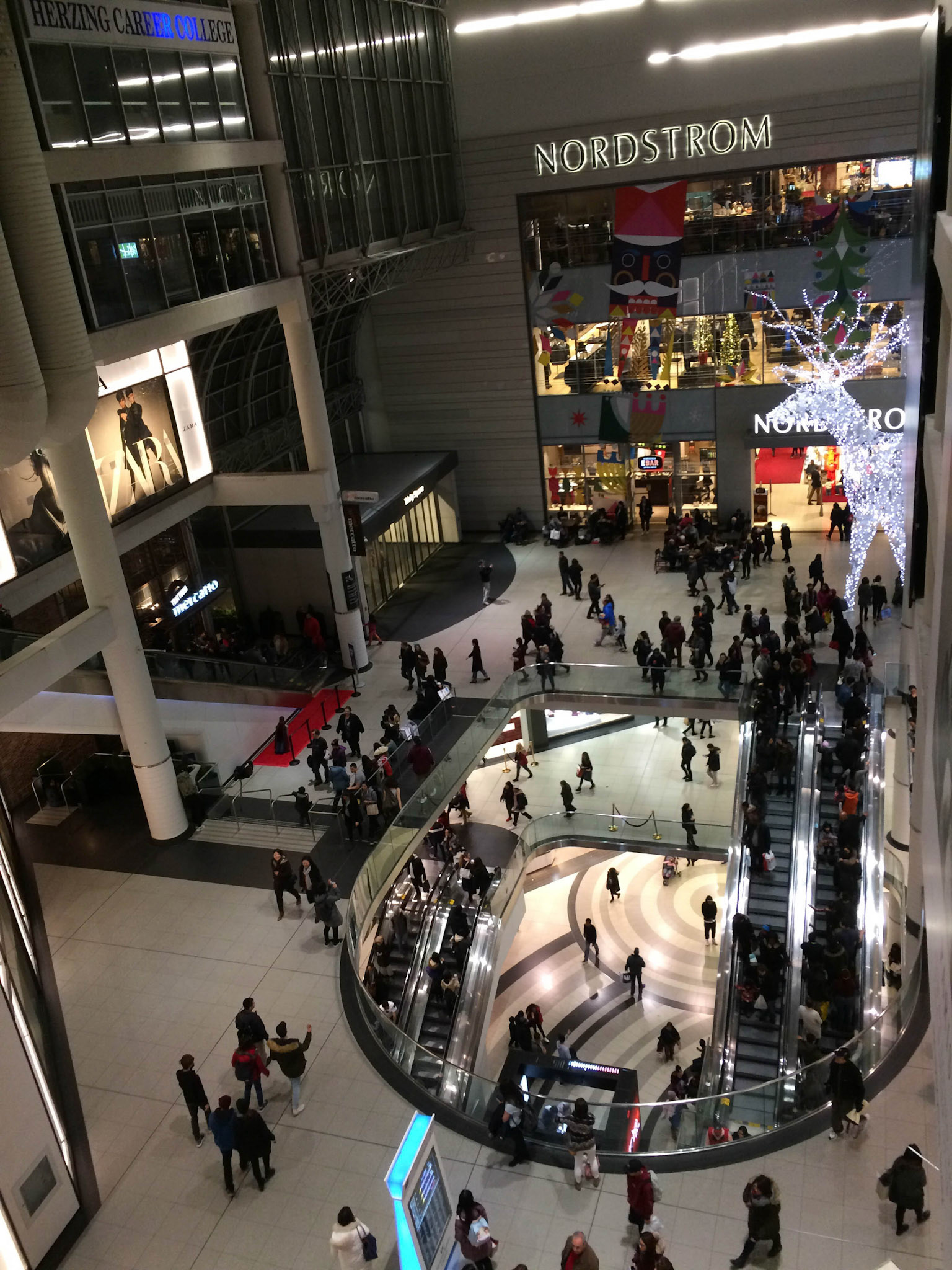 This is one tall, cavernous space!