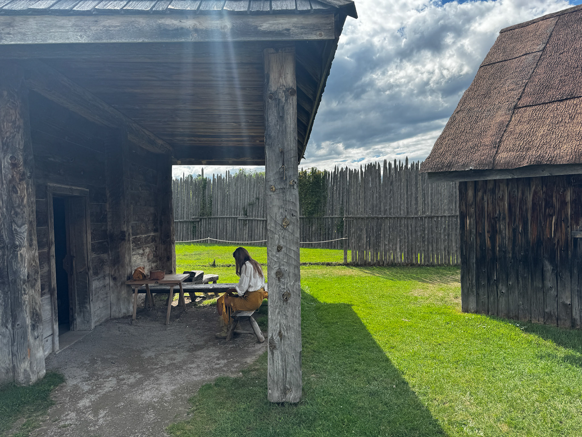 We spent a memorable day touring Sainte-Marie among the Hurons in Midland, Ontario