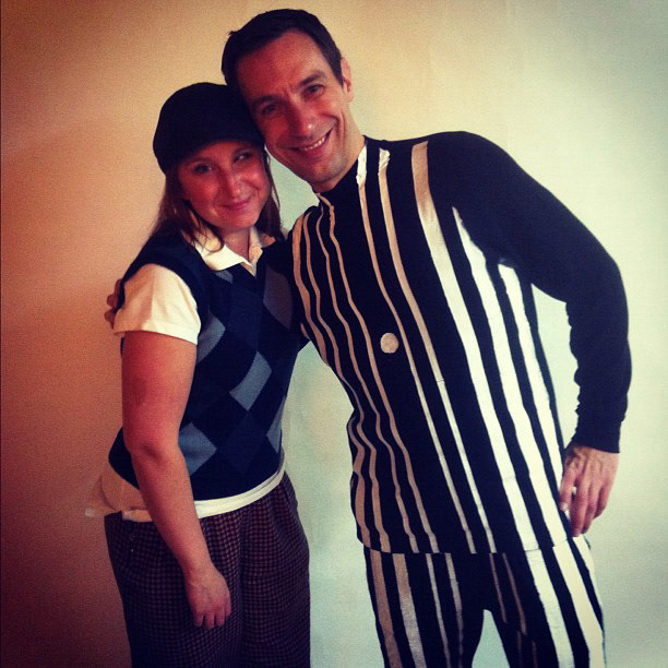 Great job @museumlondon on the awesome #devilsnight party! The Doppler Effect with Mardi the golfer