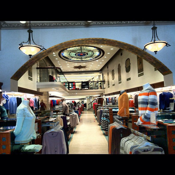 "What is this place?" "It's called a department store" "It's... Beautiful" (pardon the Legally Blond reference)