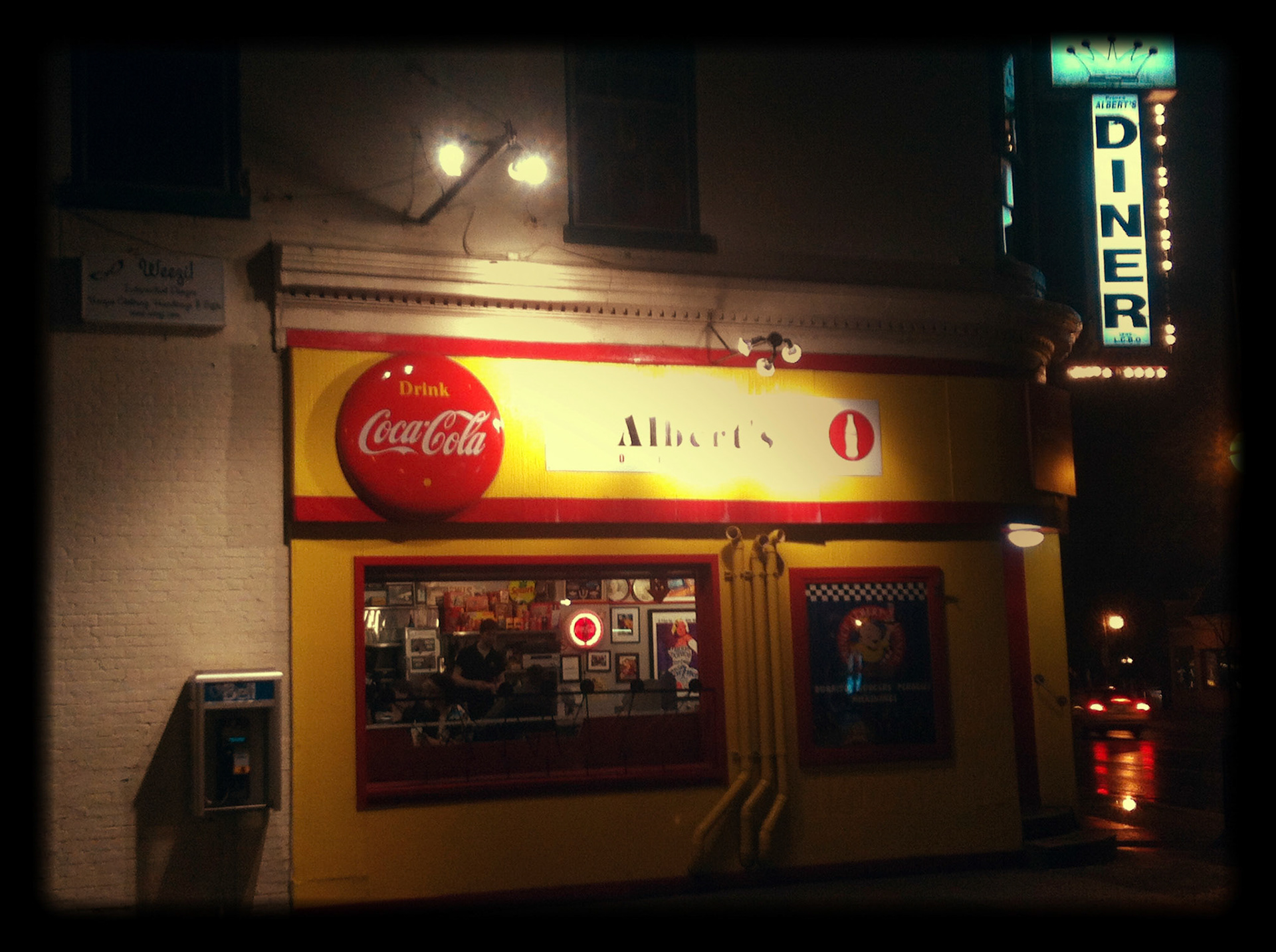 Prince Albert's Diner isn't just style - it really is as retro as it looks. One cool place
