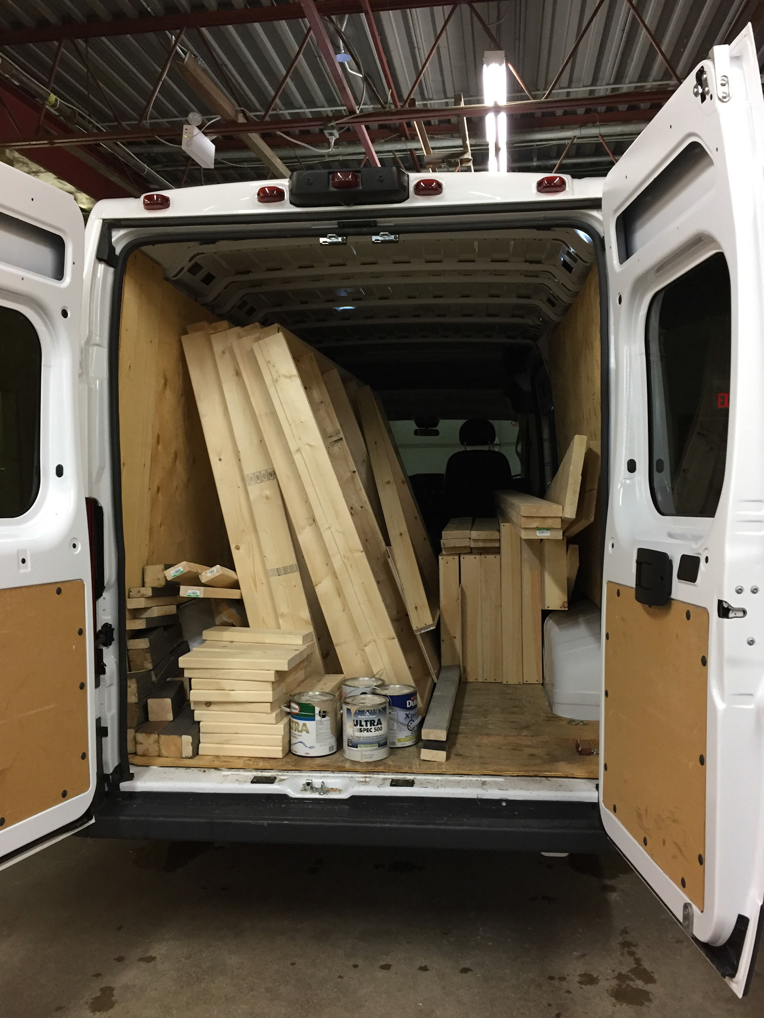 In comes our materials for set build!