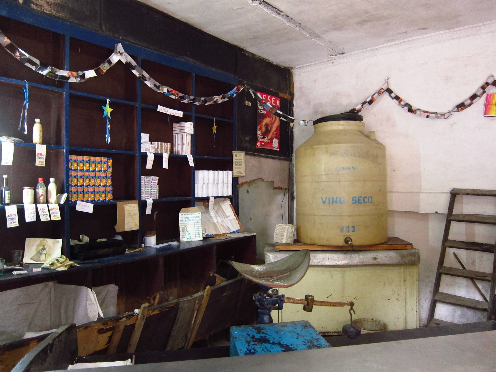 A store in Havana where residents can trade in their allowances for goods