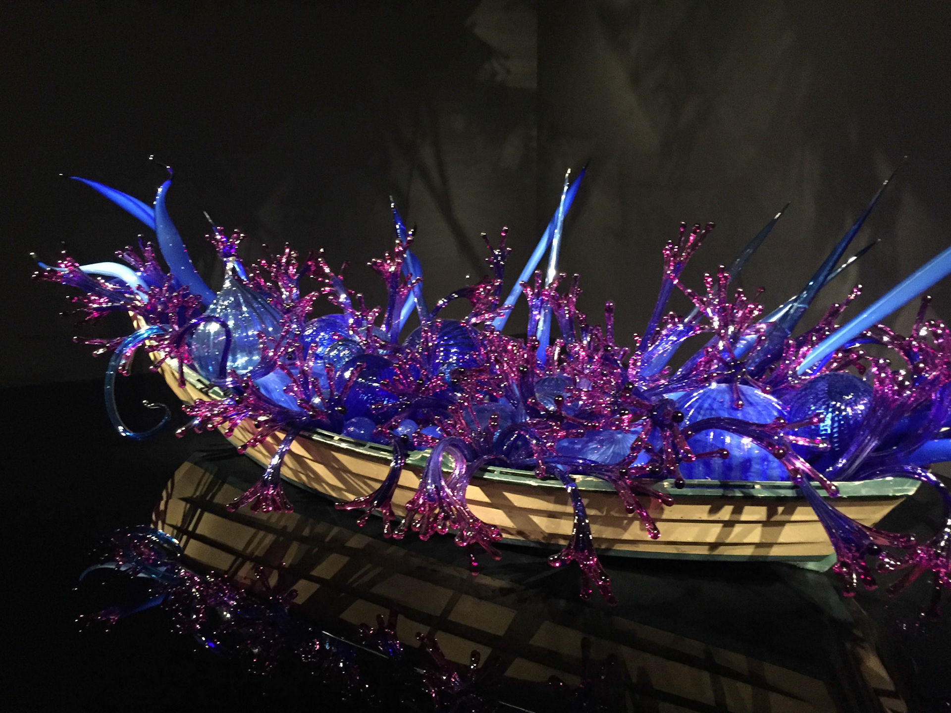 Dale Chihuly's exhibit at the ROM