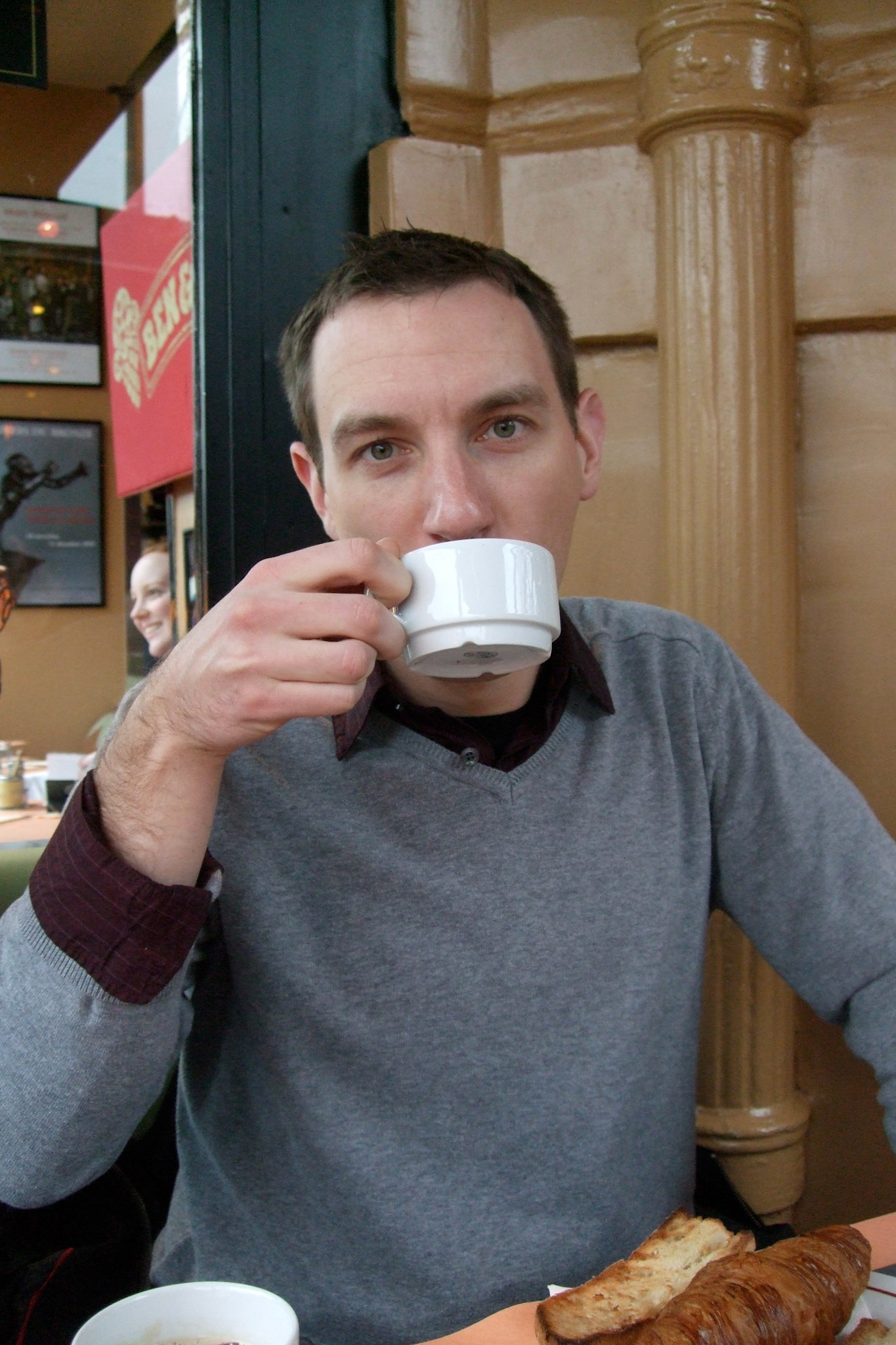 I had a terrific hot chocolate