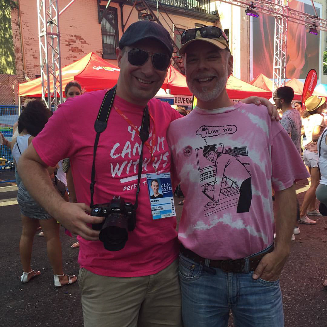 Yay! Found my friend Jeff from Pride Men's Chorus London in the Bear Garden :)