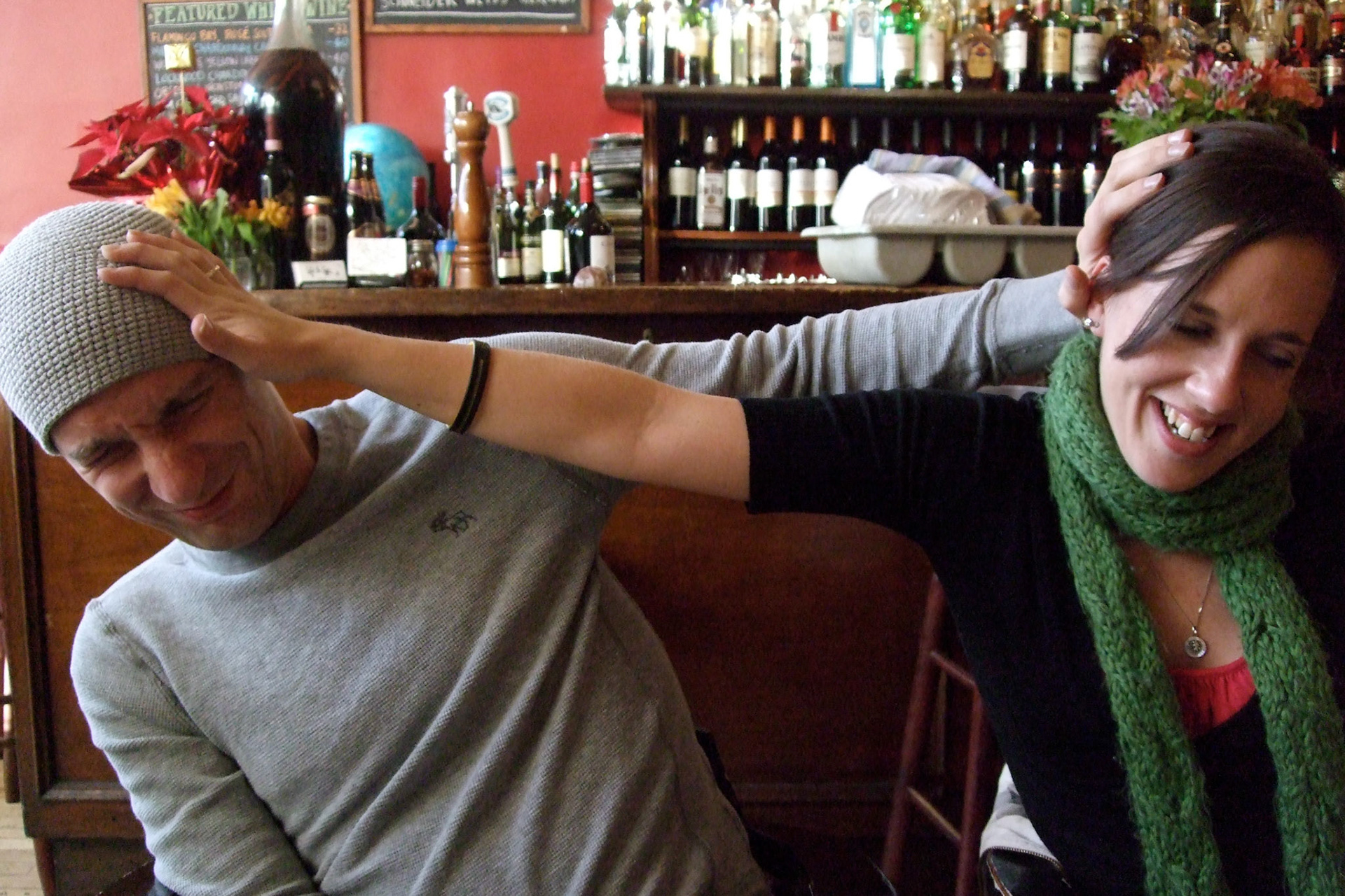 Kelly and I get along well, I think