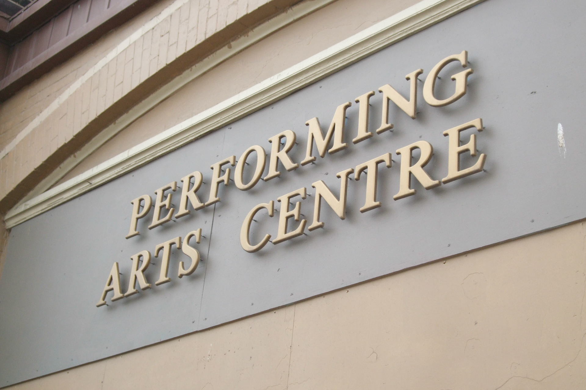 Awesome signage of Aeolian Hall