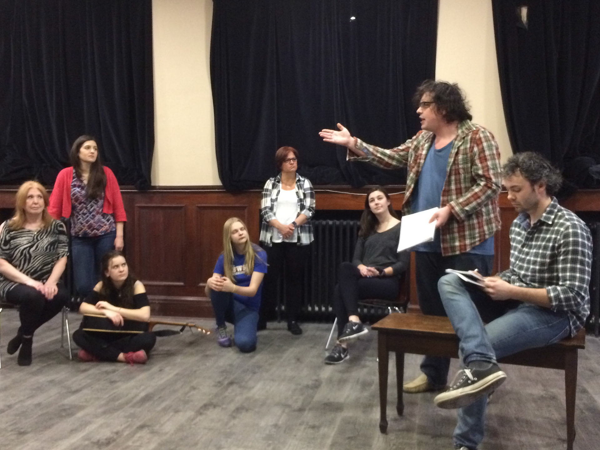 Twelfth Night Rehearsal - April 2, 2017