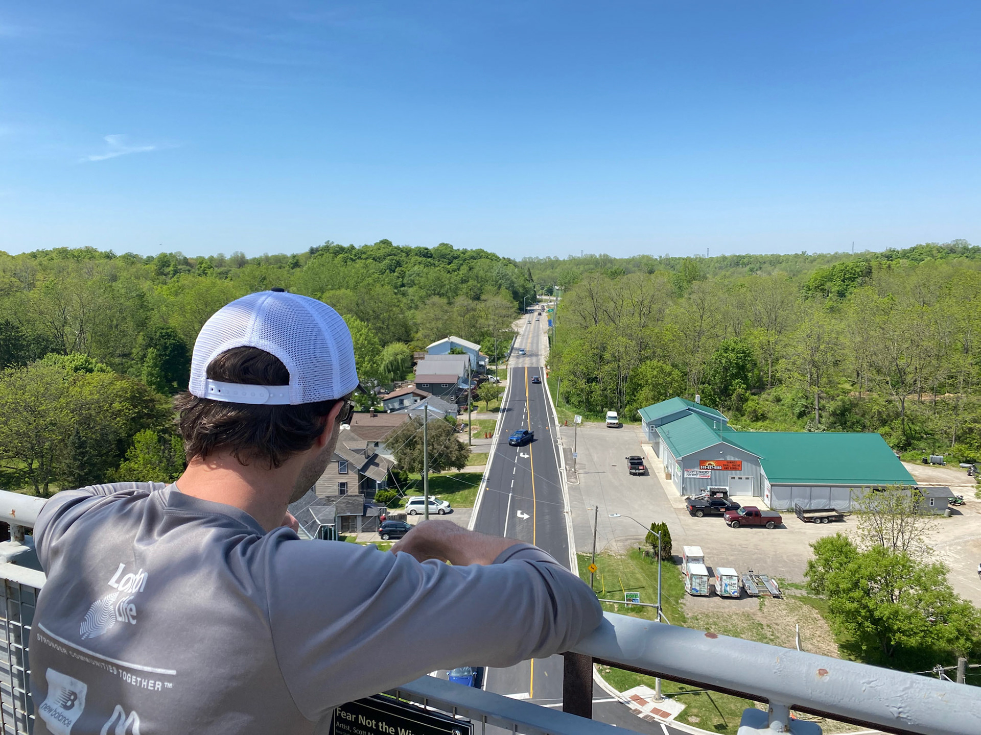 Emerson and I visited St. Thomas Elevated Park