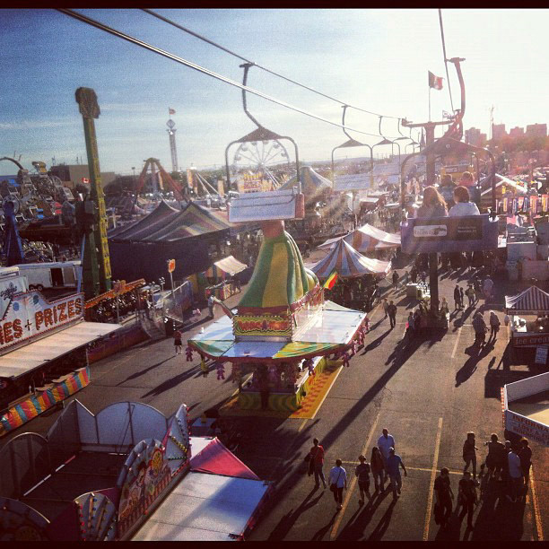 Wheee!! First time at the fair in many years! (with @shawnraycraft &amp; @different_Chris)