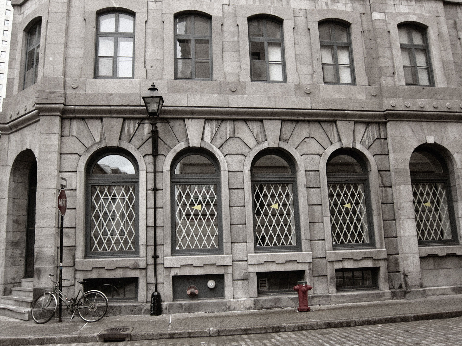 Bicycle and Fire Hydrant - Old Montreal