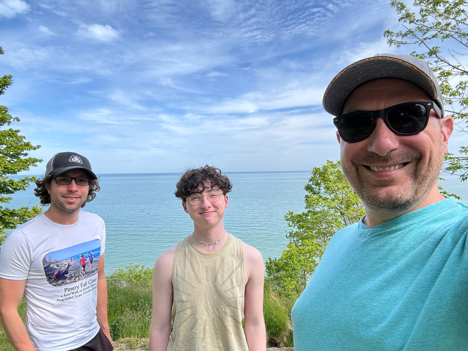 Checked out the erosion and cliff views of Lake Erie at the end of Iona Road