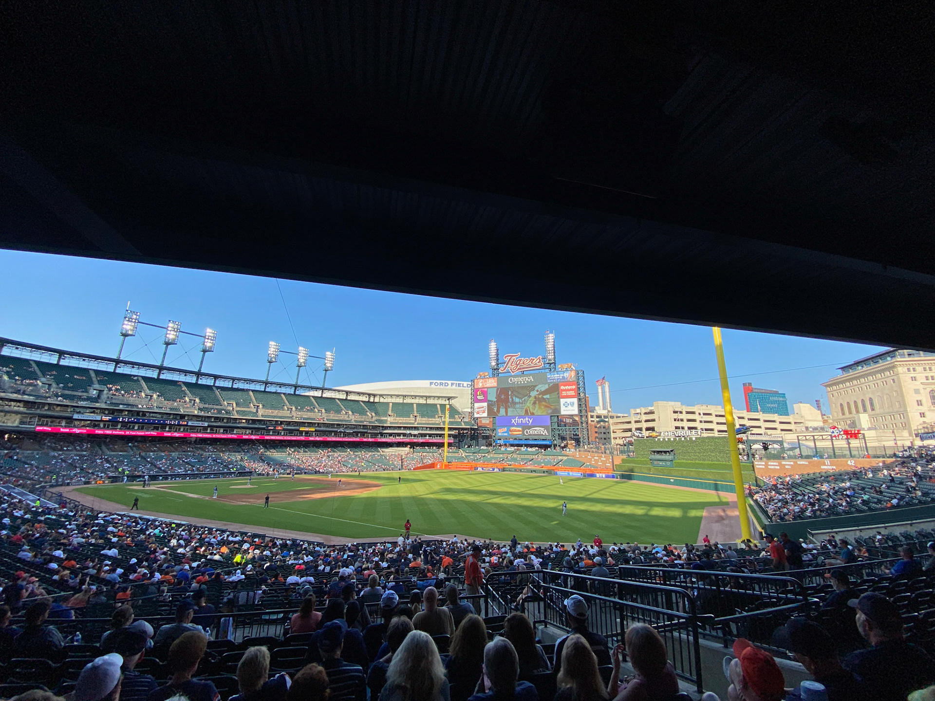 Tigers game with Joe - May 30, 2023