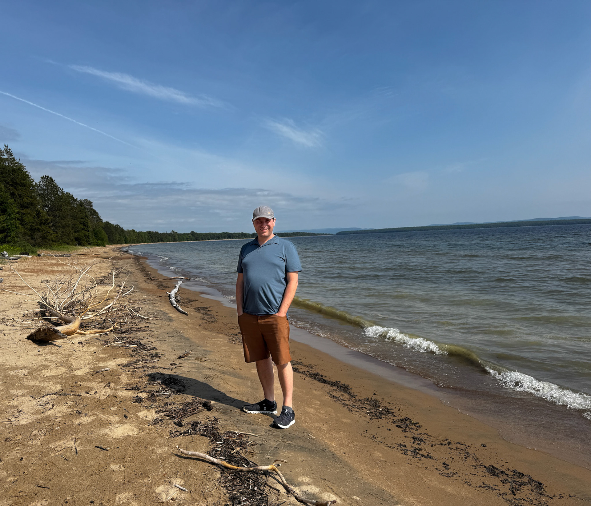 On the way to Wawa - day 2 - stop at Batchawana Bay