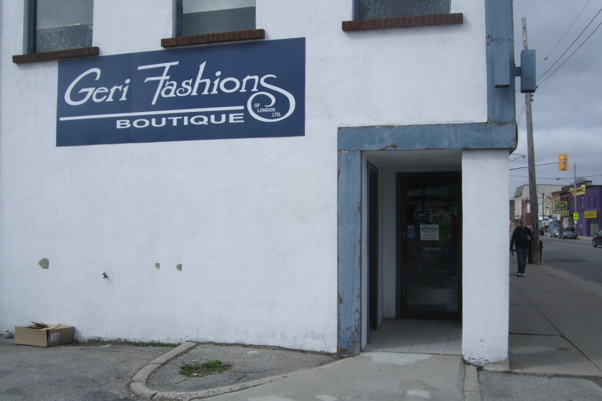 Geri Fashions - cleverly named to make geriatric wear sound quite stylish