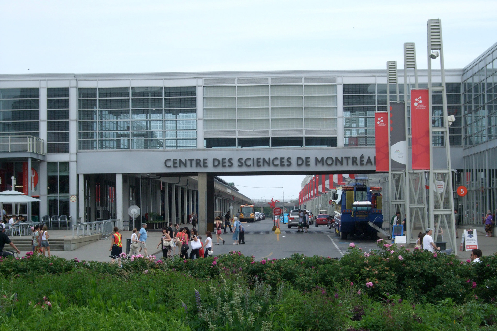 The redeveloped Old Port of Montreal has lots of popular tourist areas