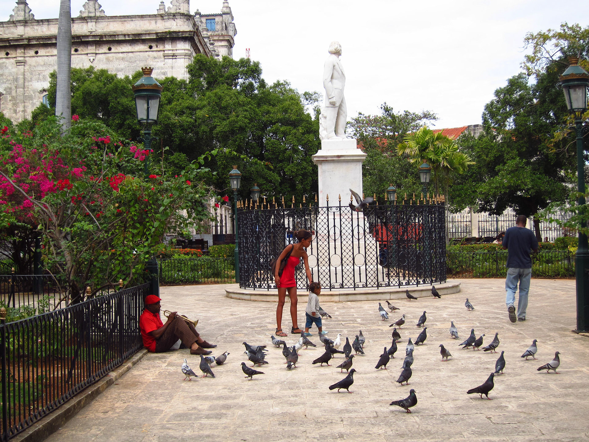 A public square in Havana