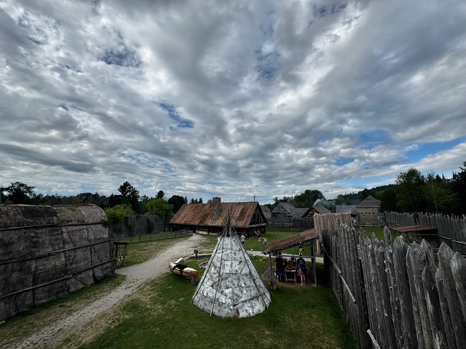 We spent a memorable day touring Sainte-Marie among the Hurons in Midland, Ontario