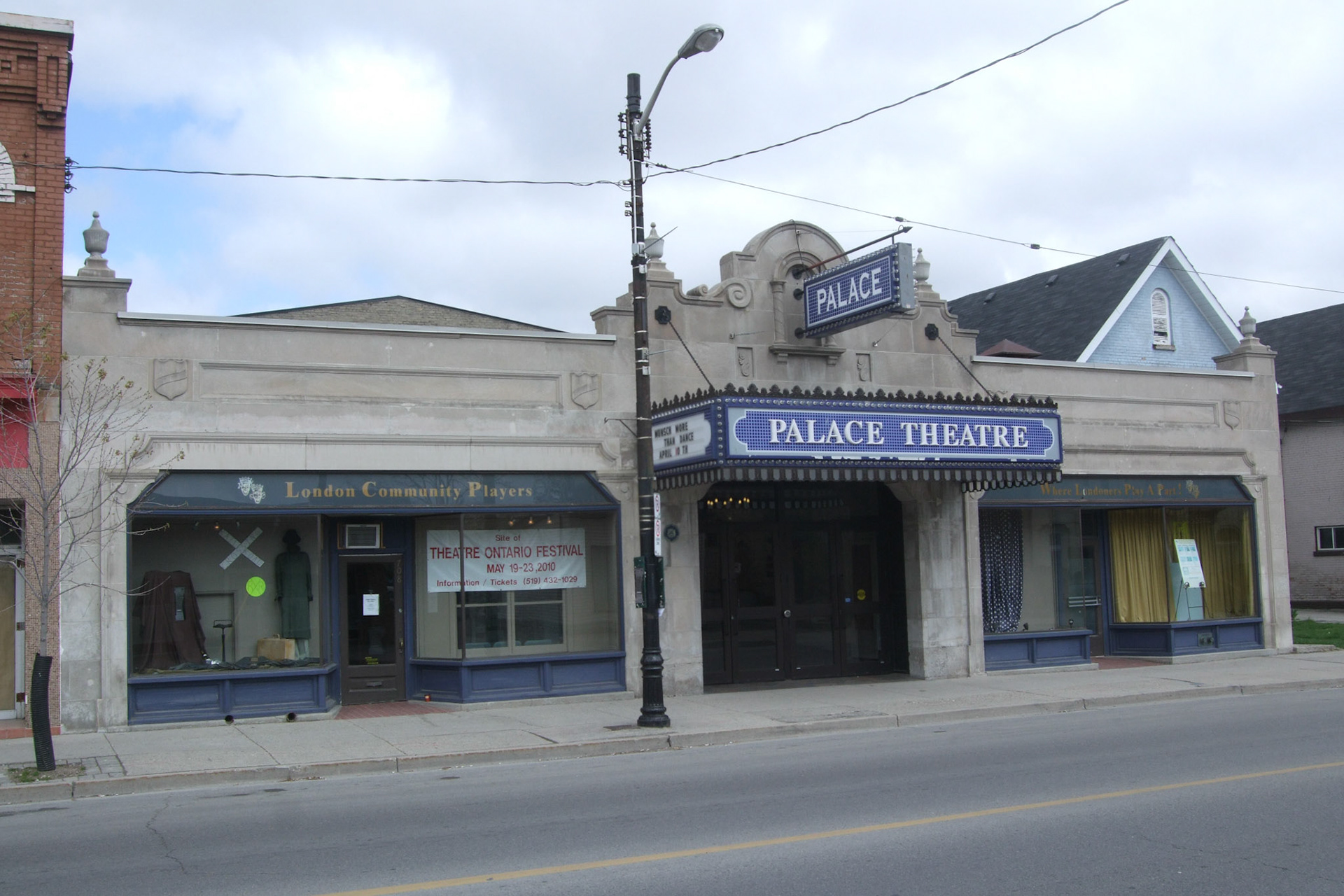 Another great cultural centre in Old East London, the Palace Theatre - former movie theatre now a community play house