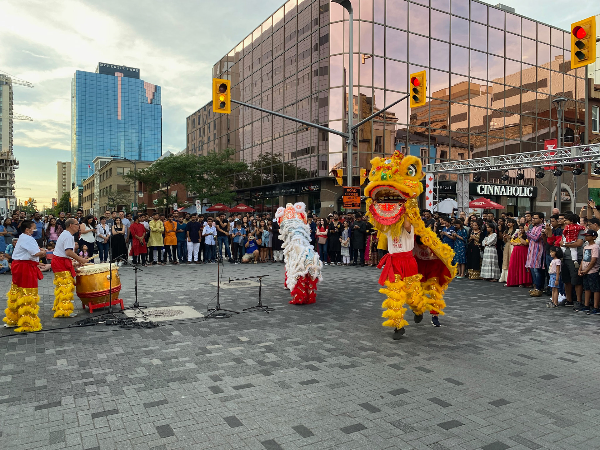 Canada Day 2022 in downtown London