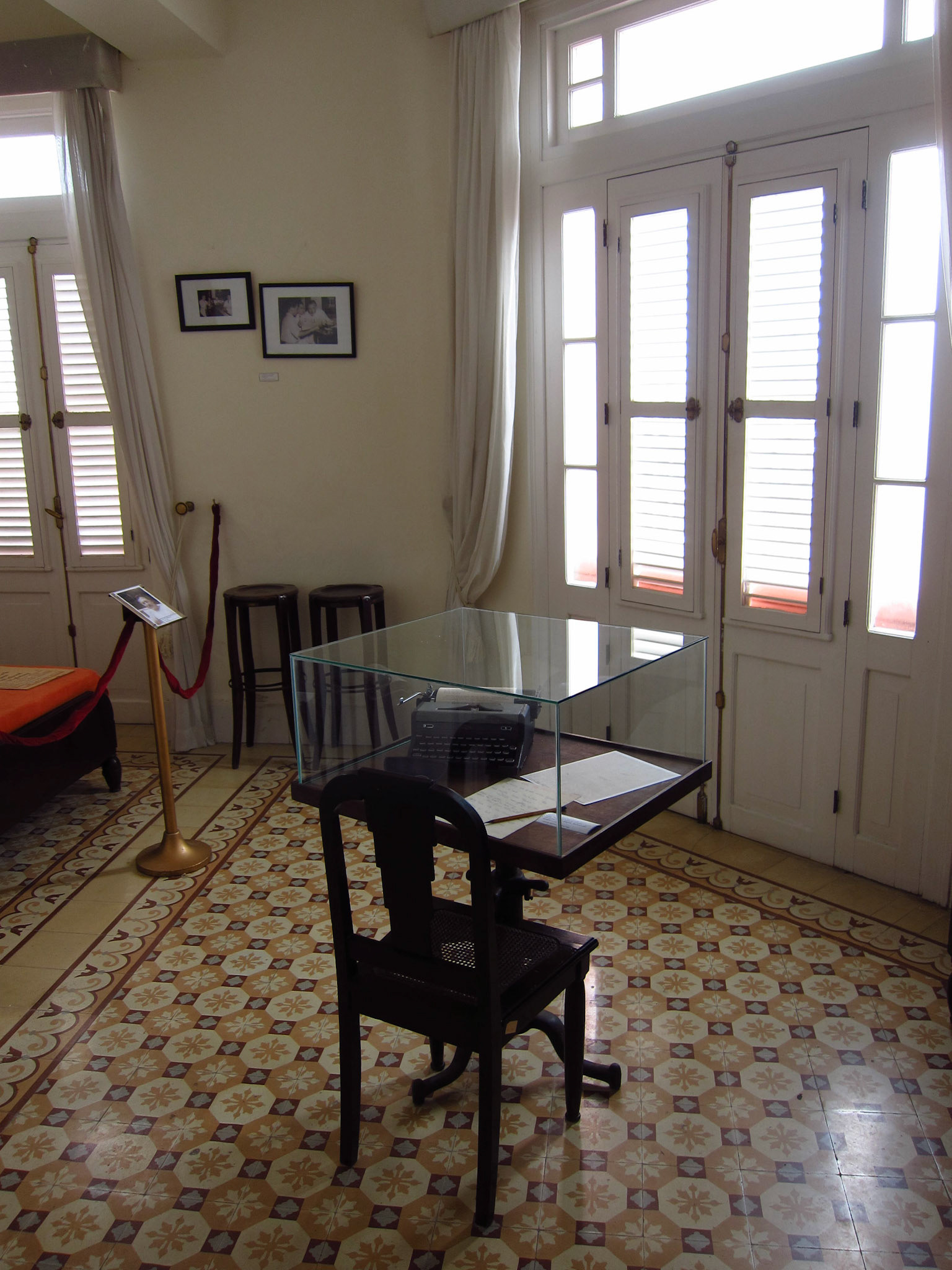 The building where Ernest Hemingway stayed and wrote in Havana