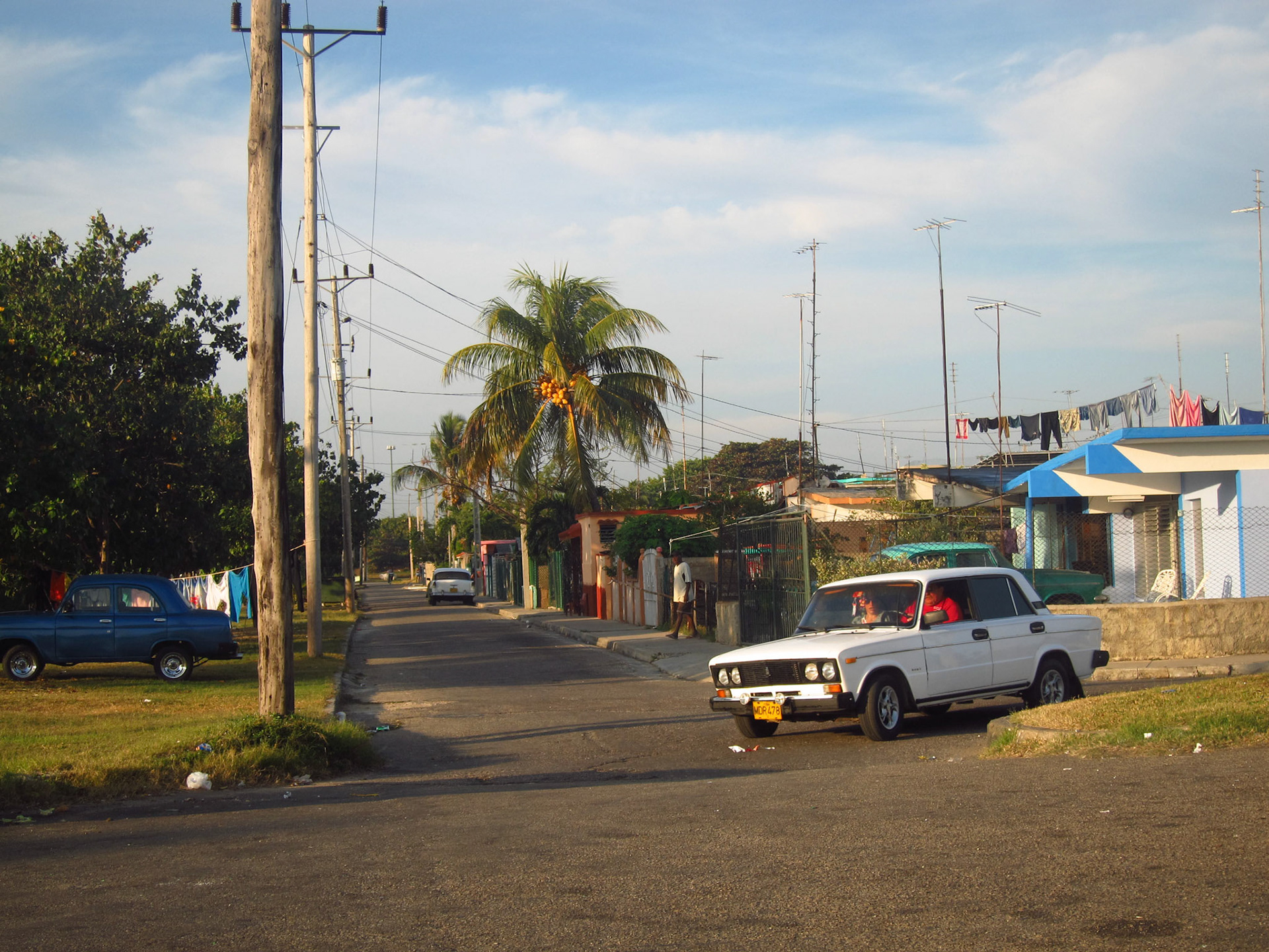 The urban scene around Varadero, Cuba