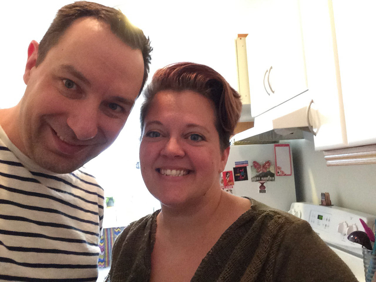 Good morning! On this brunch edition of "Cooking with Andrew &amp; Friends" special guest Rita Mennill Cochrane and I cook up Pumpkin French Toast with Whipped Pumpkin Butter. Recipe: http://pin.it/kAxuJ8Q