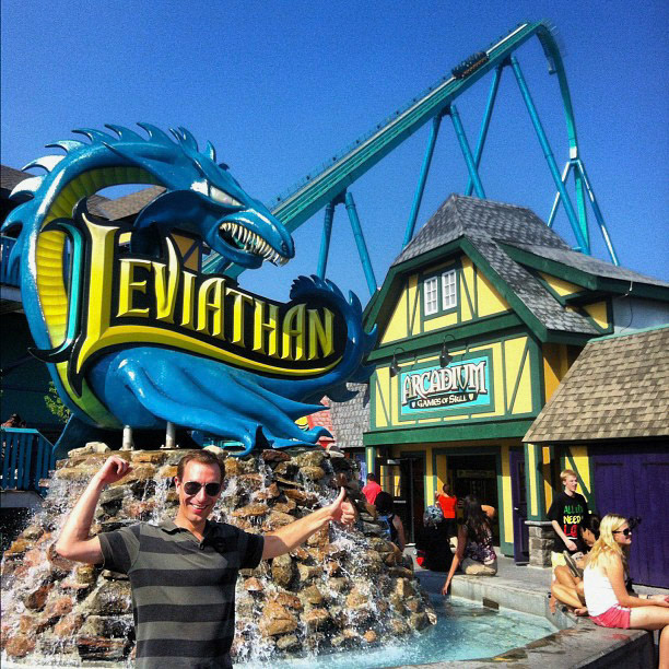 Wheeeee! Againagainagainagain!!! @jordan_102 and I survived #leviathan
