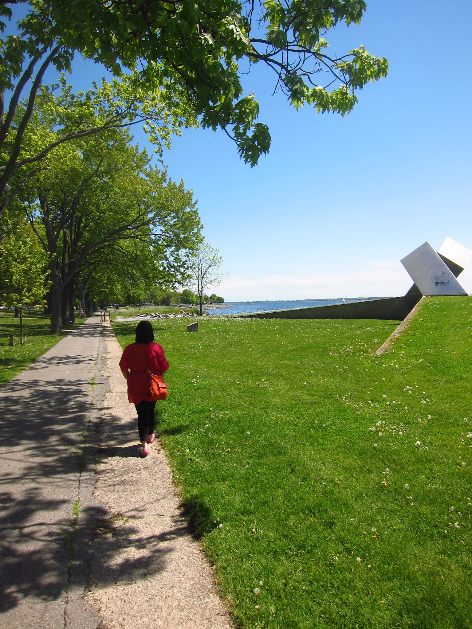 Perfect weather to take in Kingston's scenic waterfront