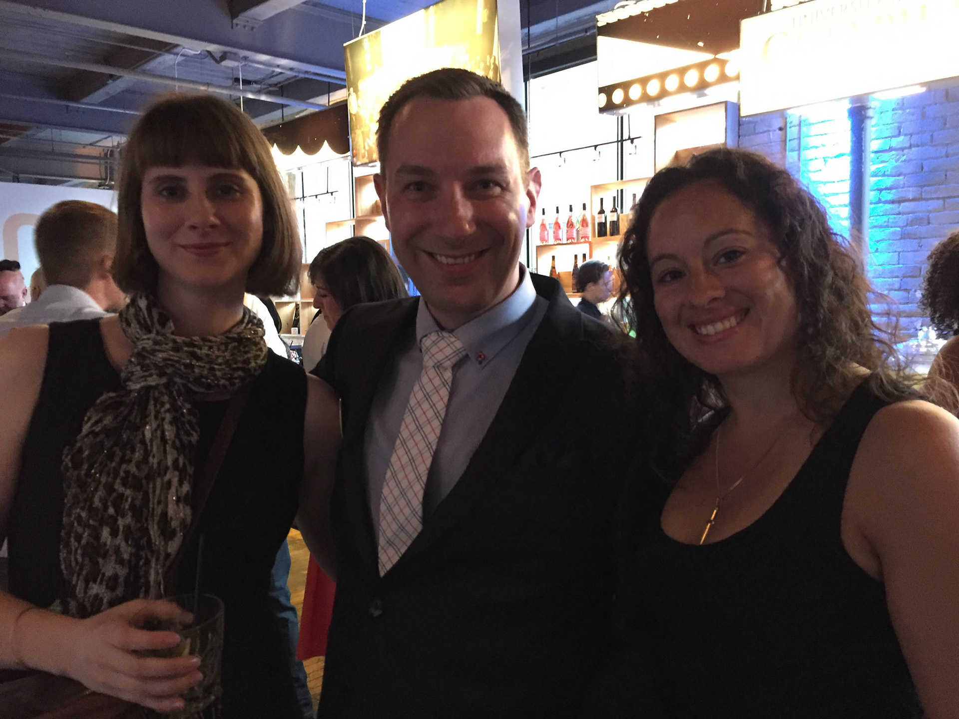 Two of my best friends from Guelph-Humber: Jessica Gray and Anna Gori