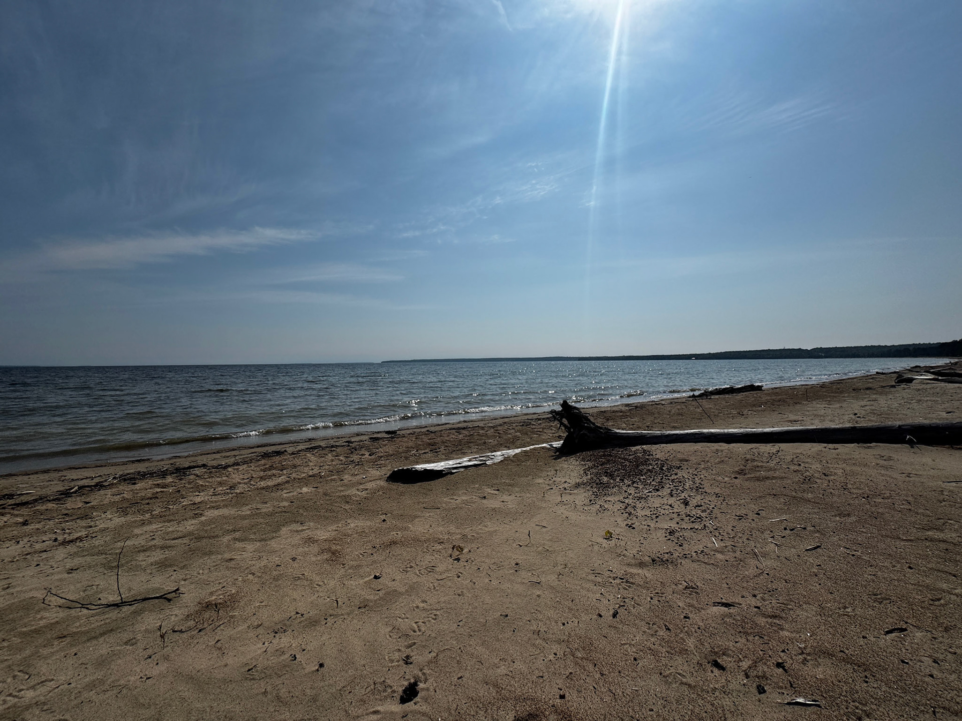 On the way to Wawa - day 2 - stop at Batchawana Bay