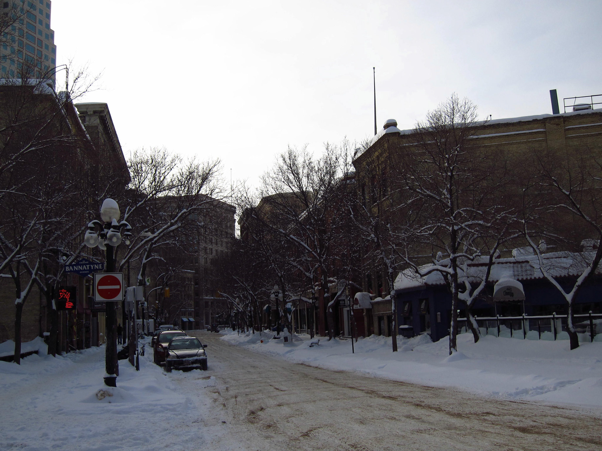 Winter in the Exhange District