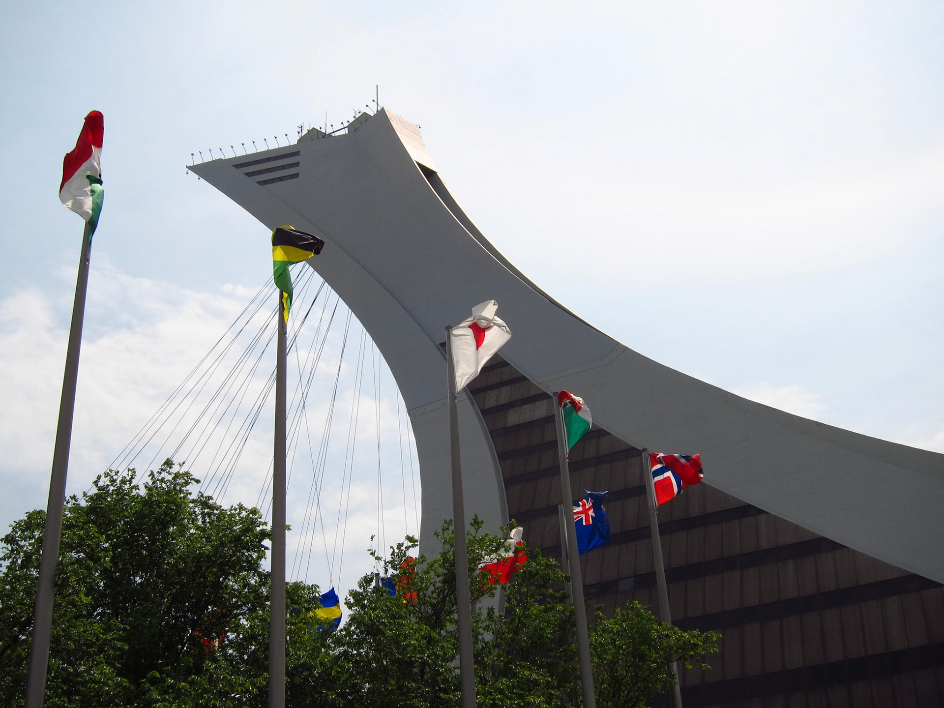 The impossibly futuristic-looking Olympic Stadium is a neat portal into the 1960s-70s mania in Montreal