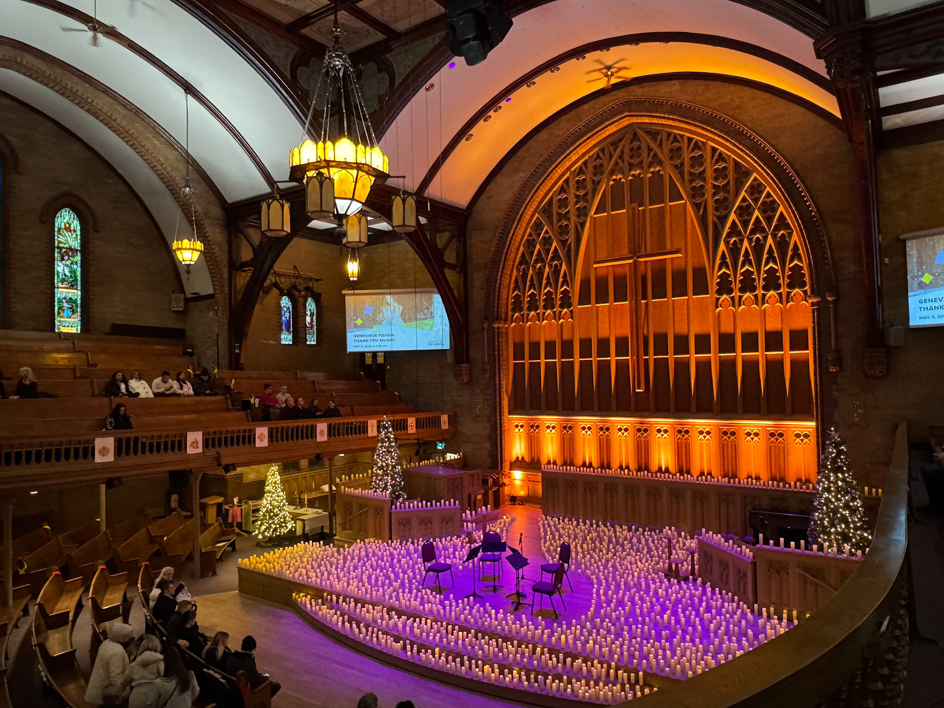 Candlelight Christmas concert by Vintera String Quartet