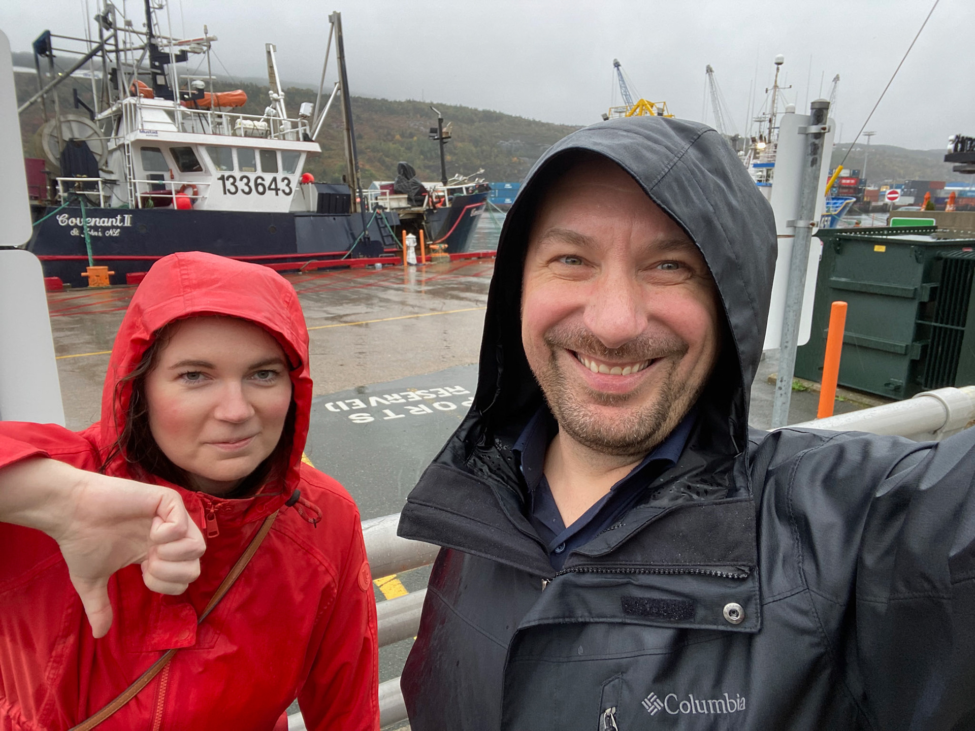 We competed with each other in a fun scavenger hunt of downtown St. John's