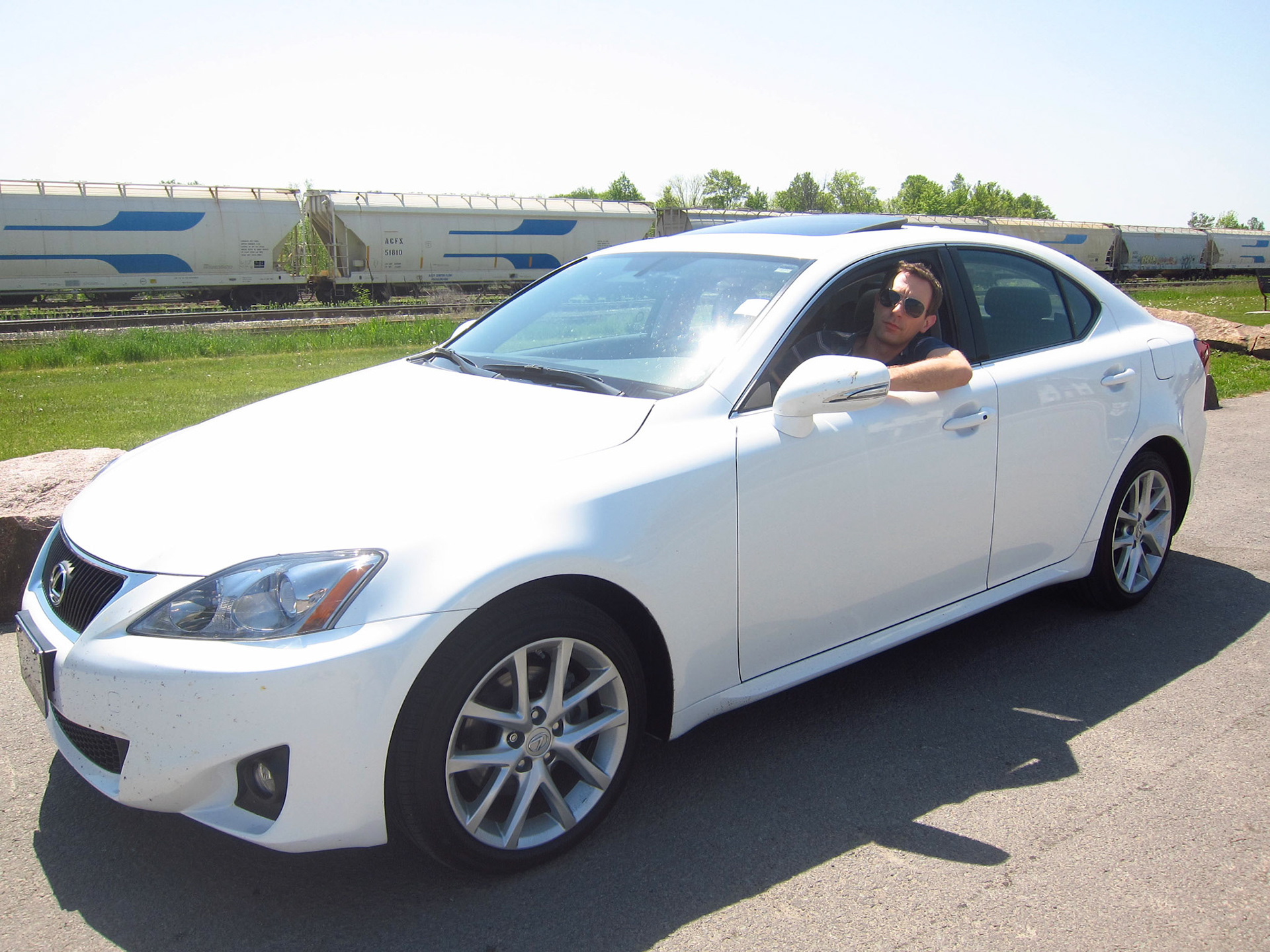 As much as I love taking the train, a road trip in a sexy Lexus is super awesome!