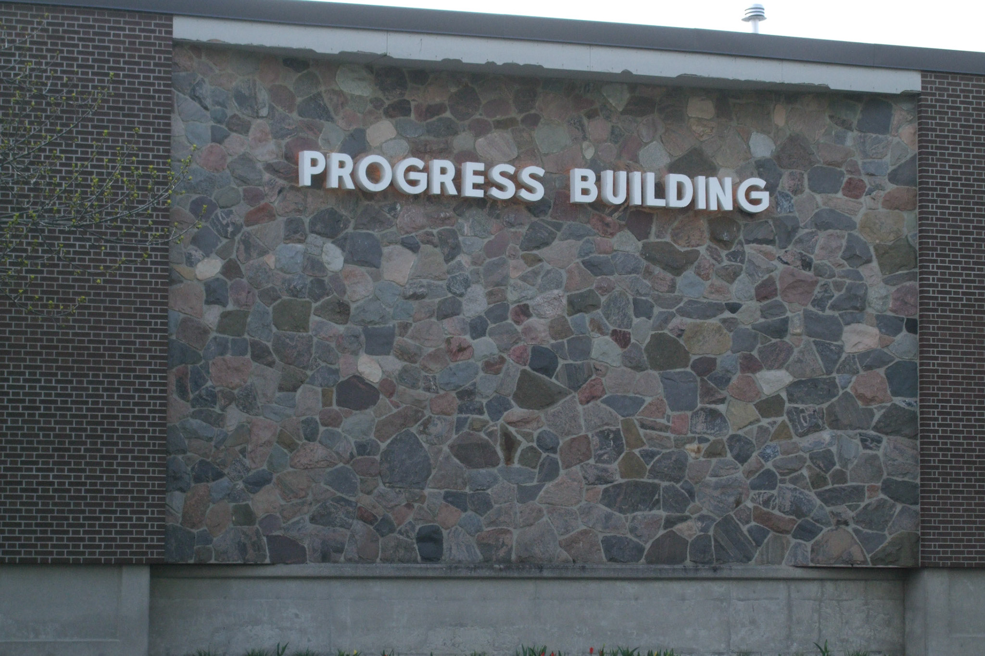 The very progressive-looking Progress Building at the Western Fair