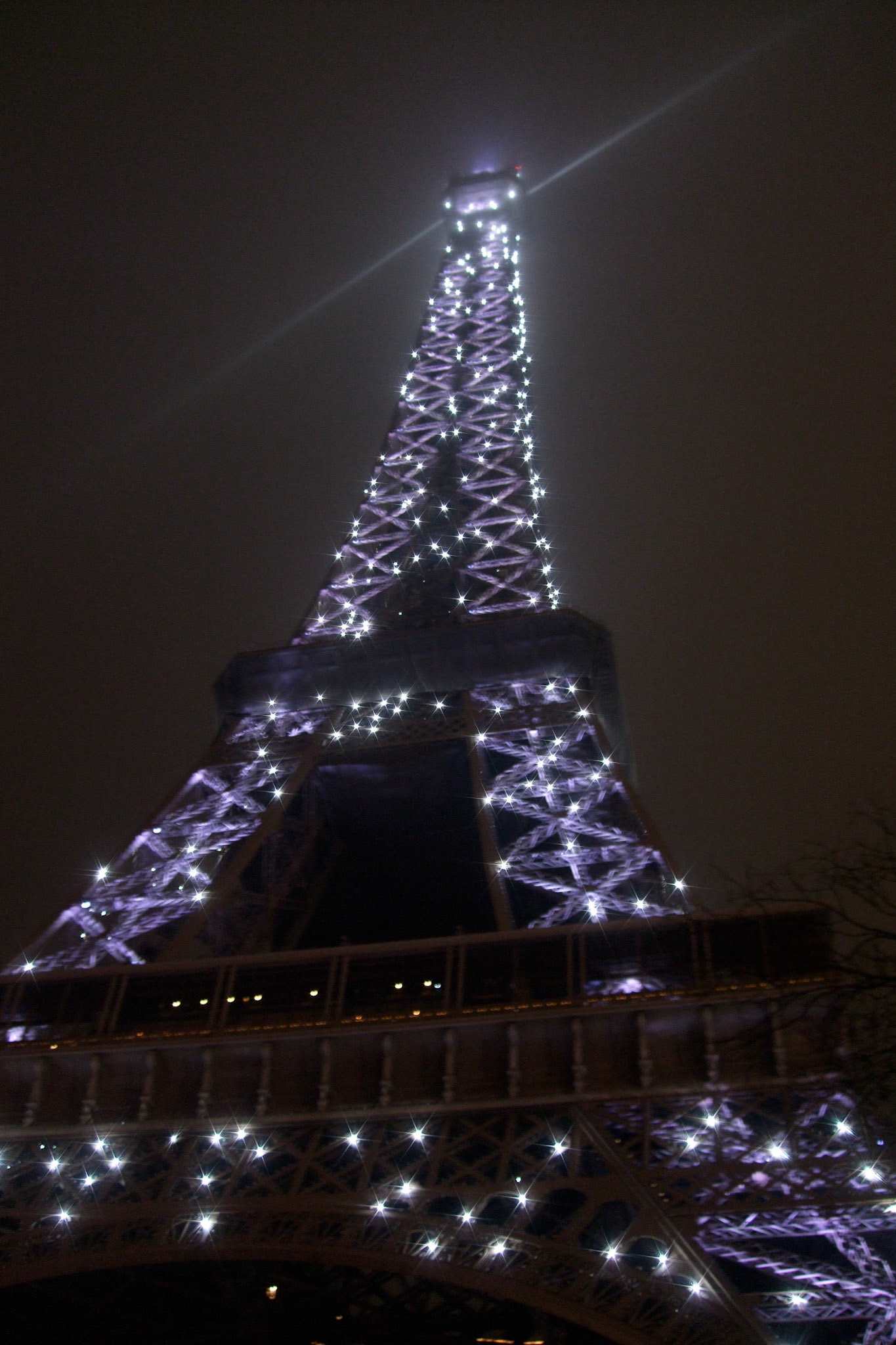 Ringing in 2010 at the Eiffel Tower