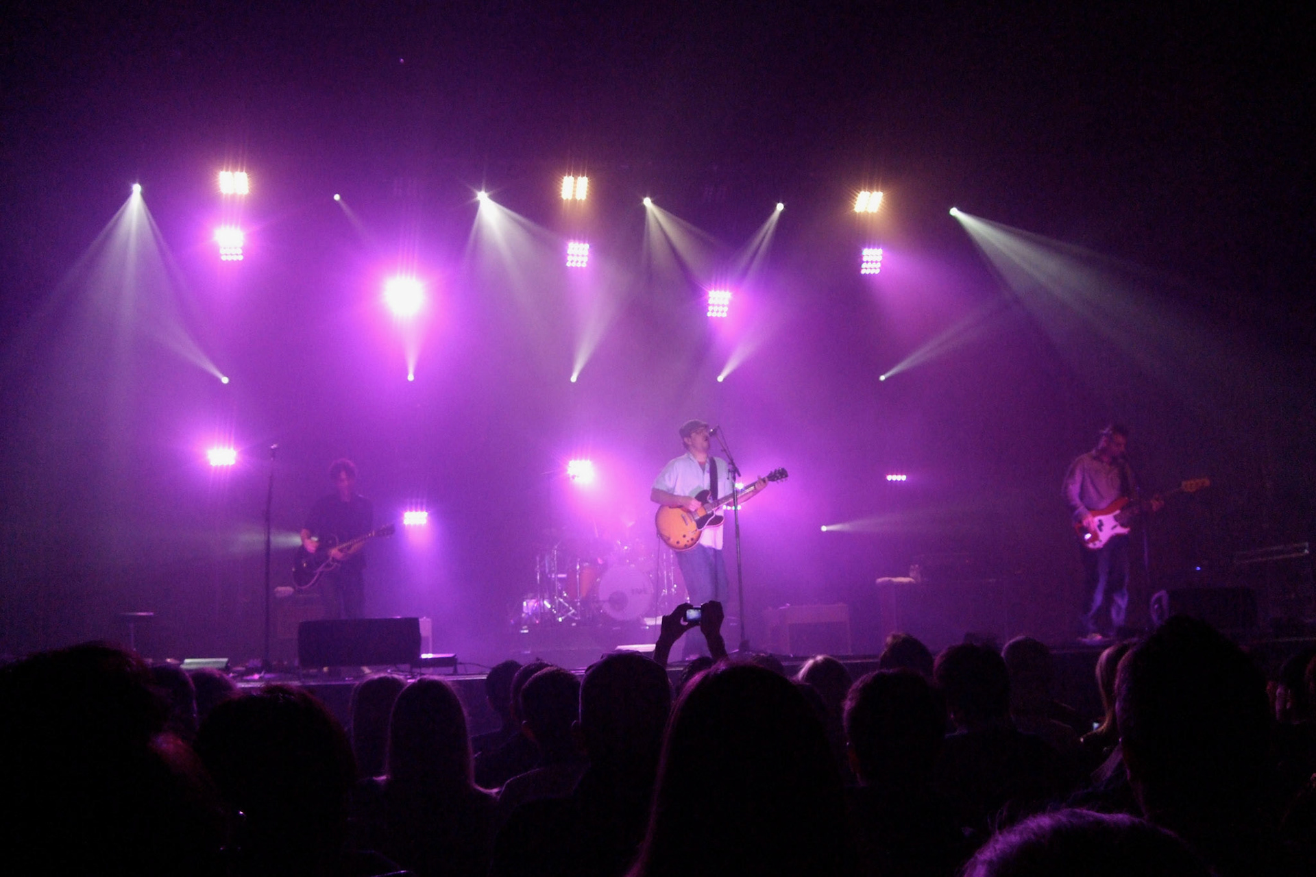 We had pretty awesome seats to see Matt Good at Centenial Hall