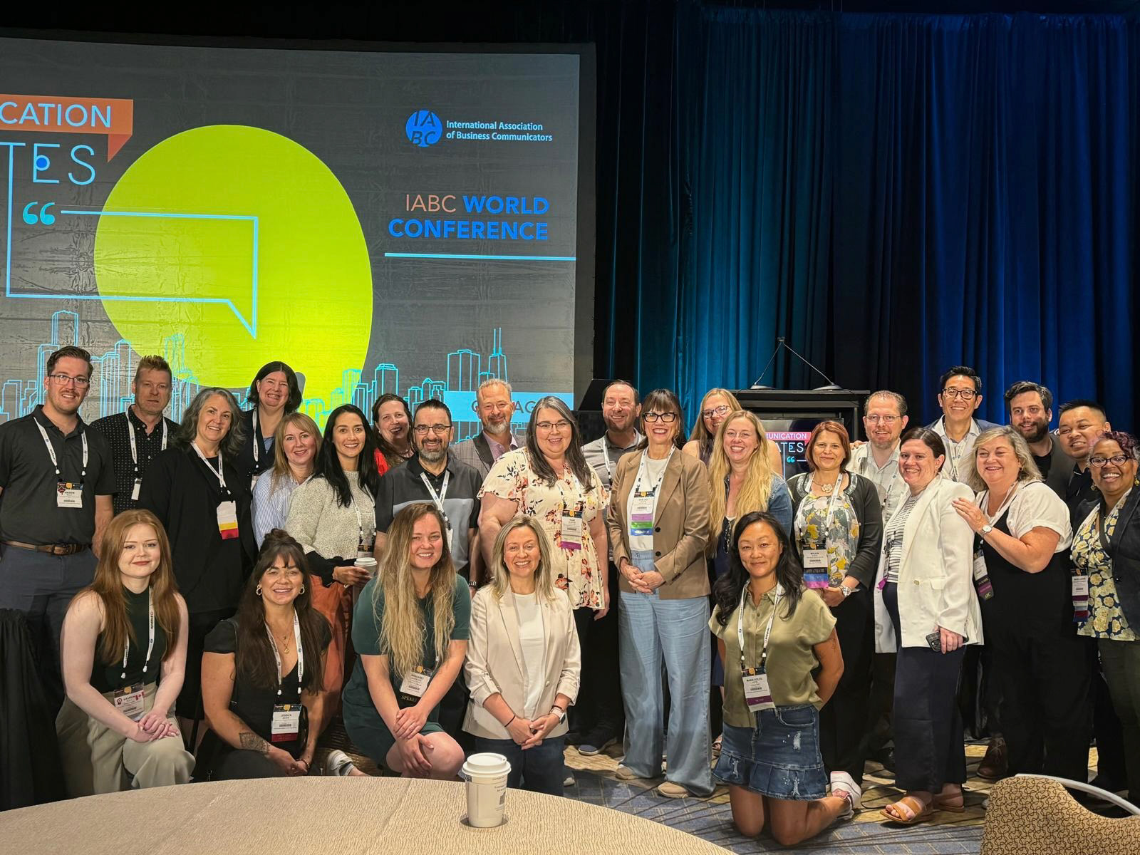 Canadian leaders at the conclusion of IABC World Conference in Chicago