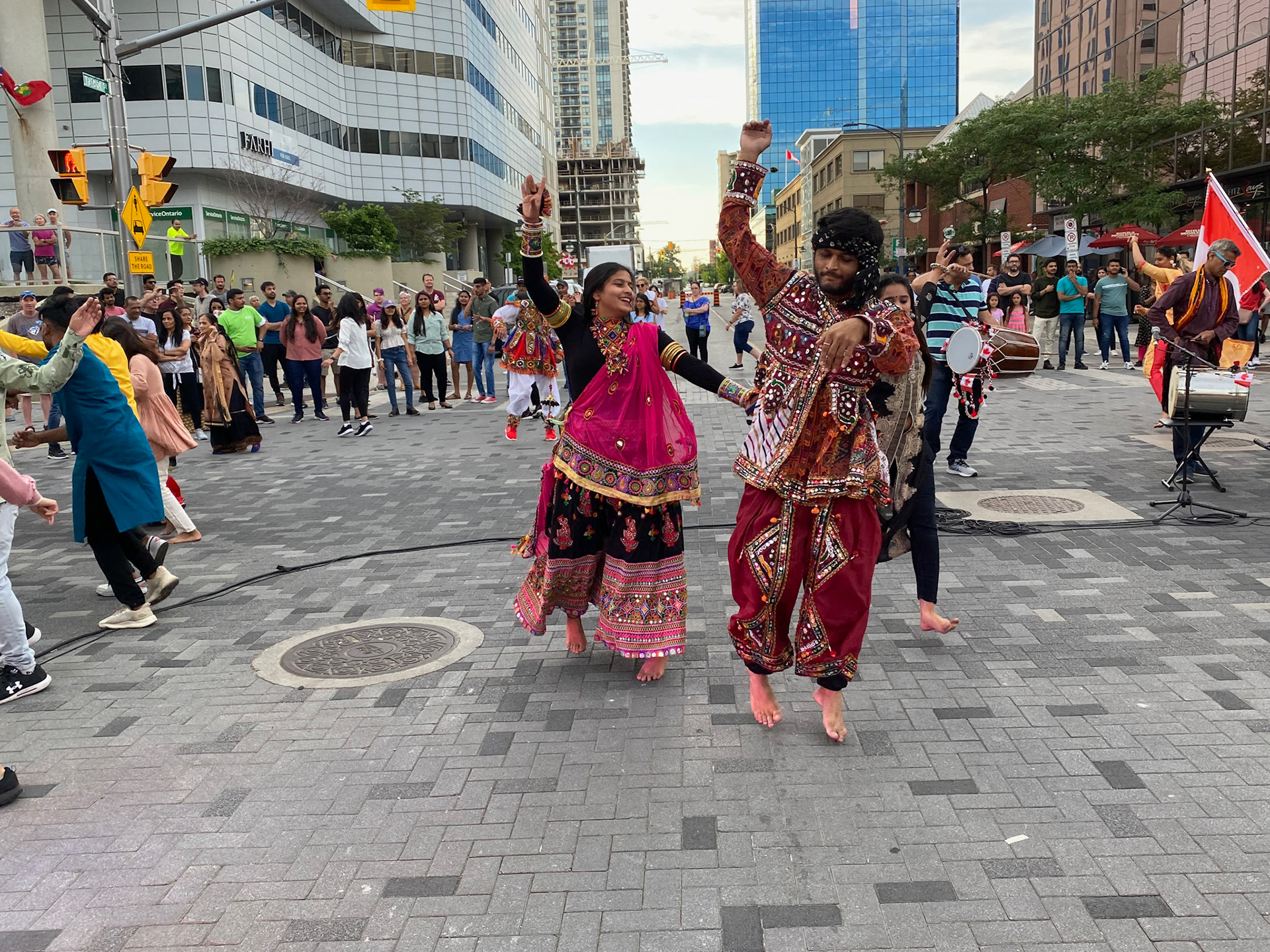 Canada Day 2022 in downtown London
