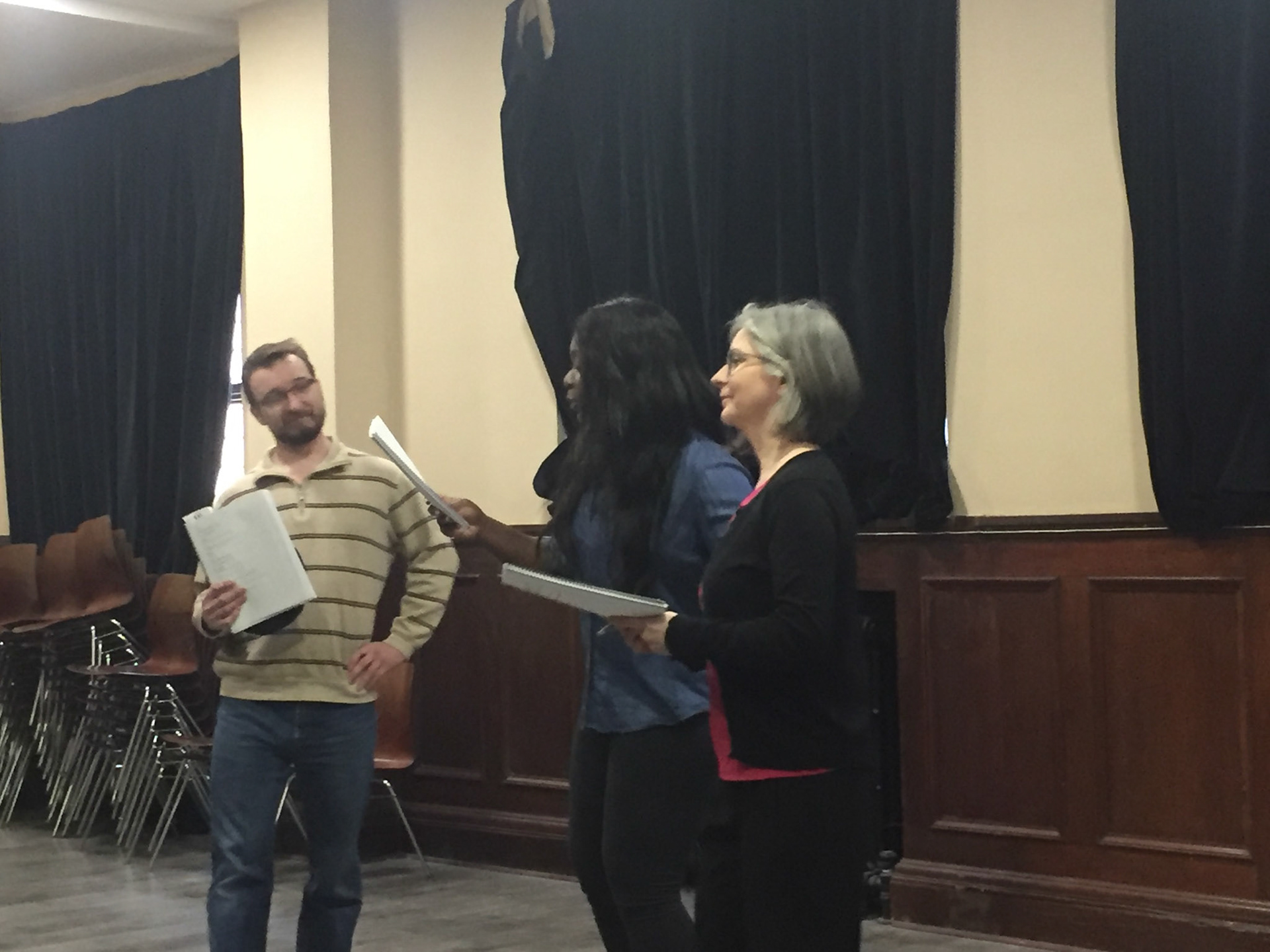 Twelfth Night Rehearsal - March 27, 2017