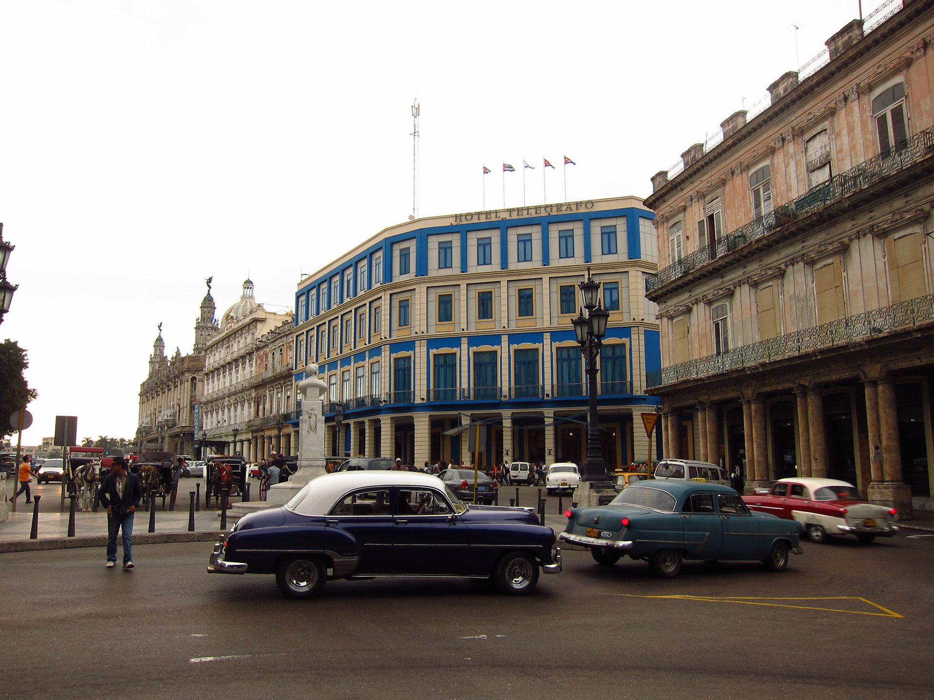 Classic cars are so common in Havana