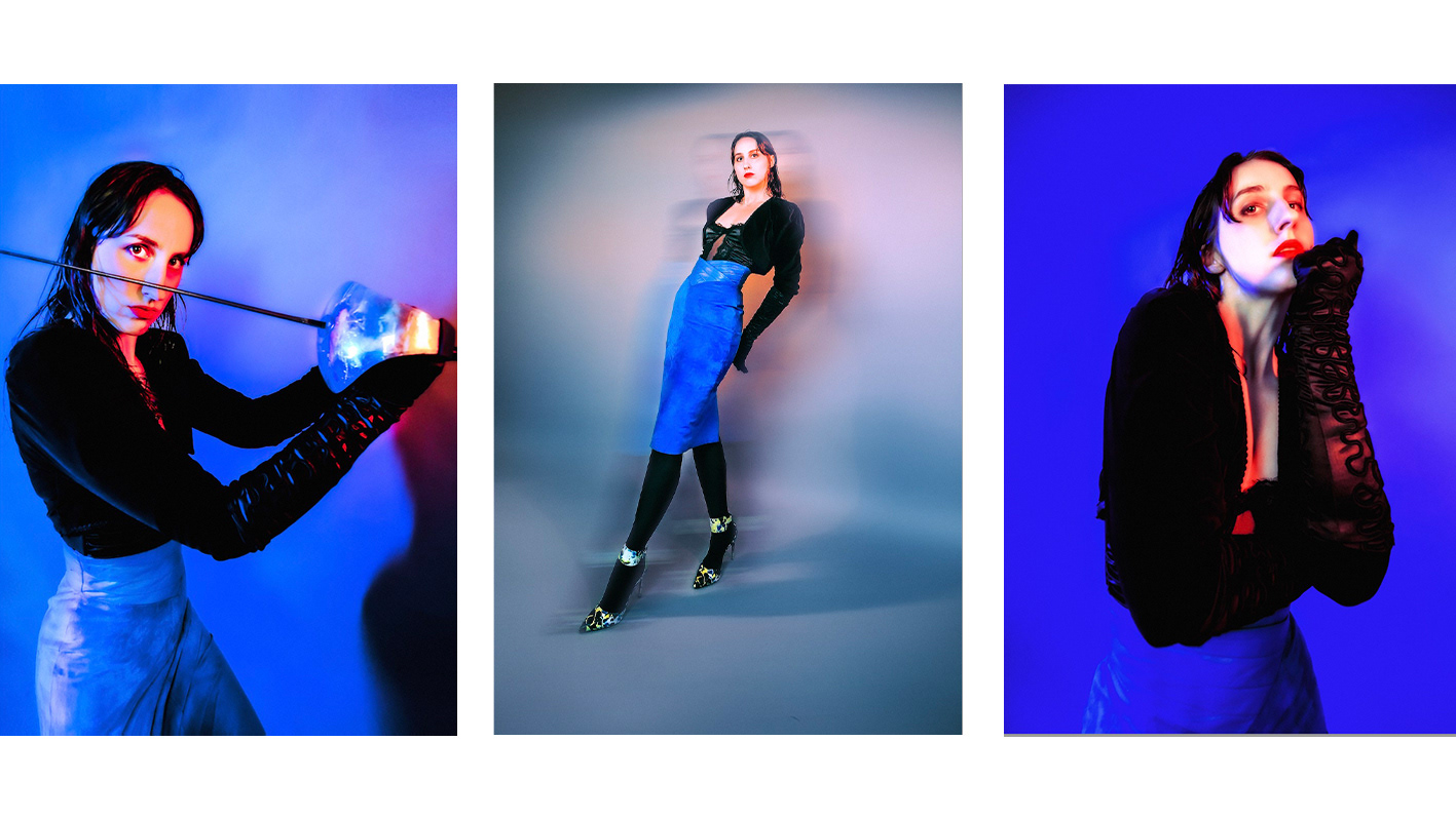 Press shots for Marlaena Moore x Range magazine, winter 2025, Montreal