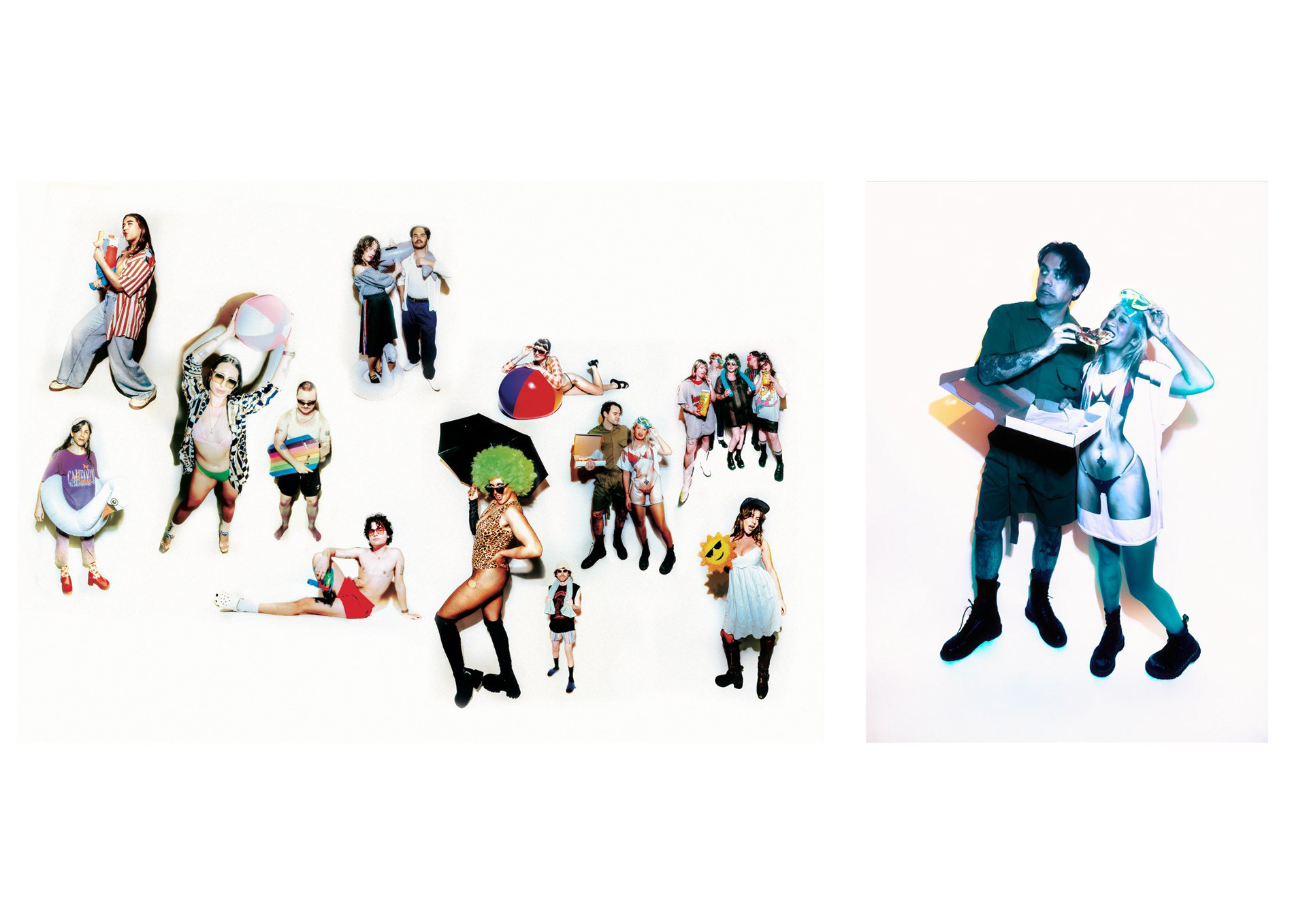 DVTR & +30 artists for RANGE MAGAZINE summer swimsuit music roundup edition 