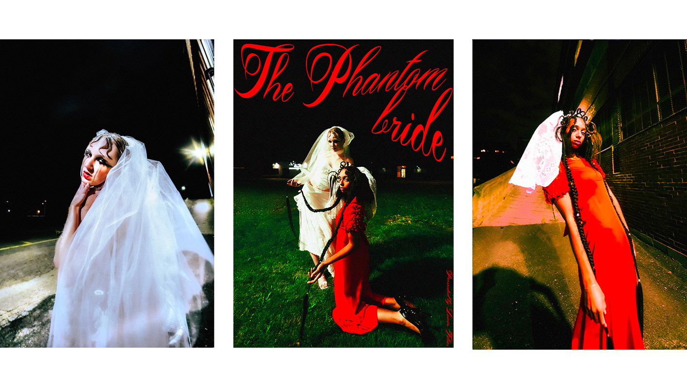 "The Phantom bride"-Fall 2024, Makeup, creative direction and photography by Loicia 